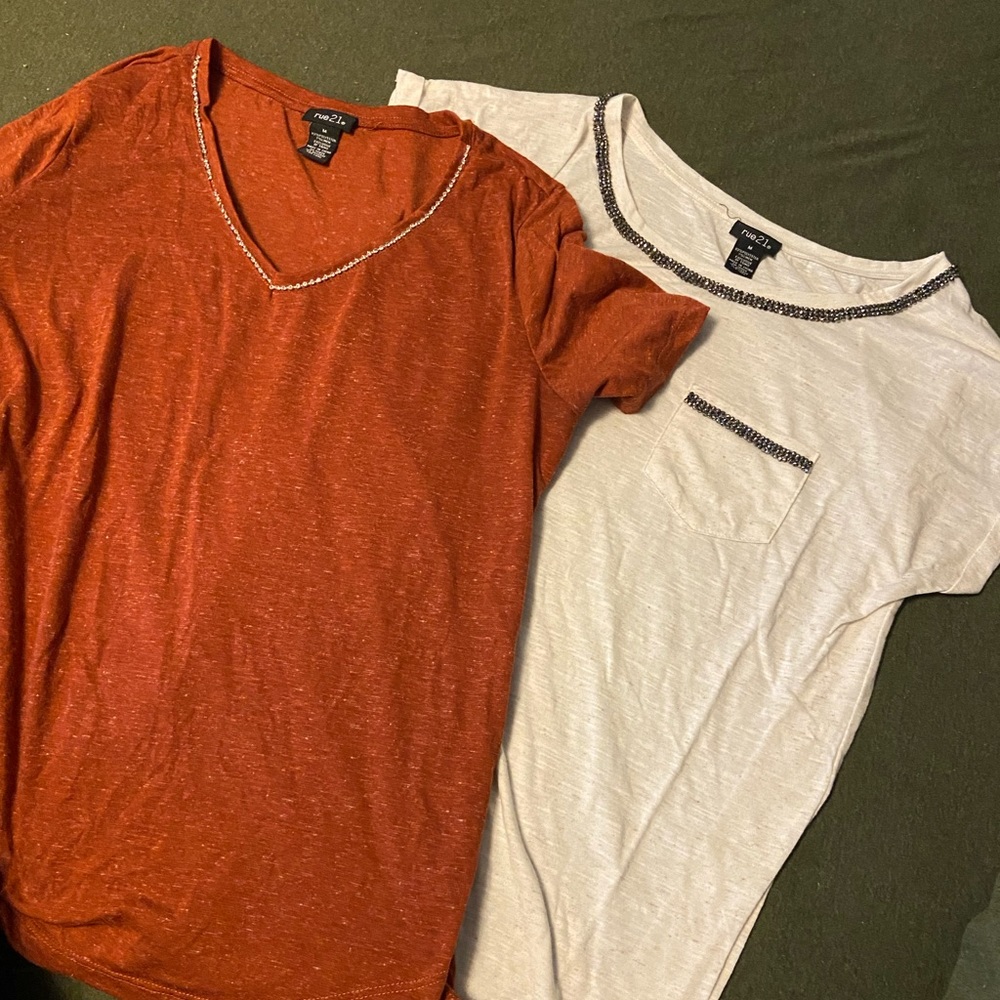 Size medium shirts
